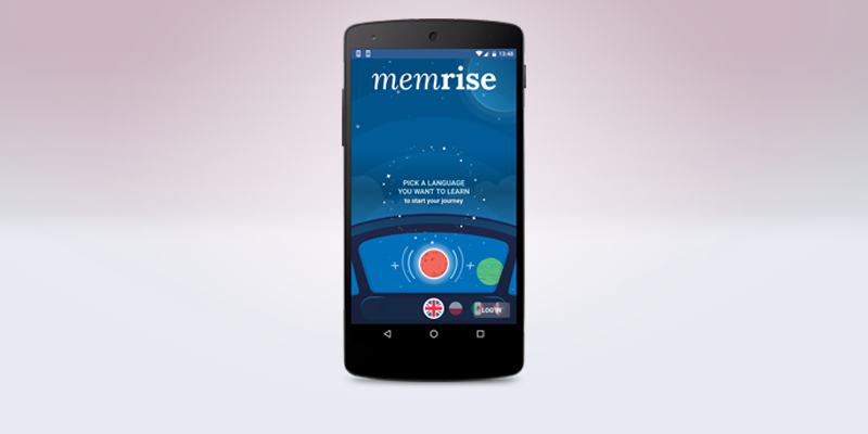 Logo di Memrise sullo schermo di uno smartphone